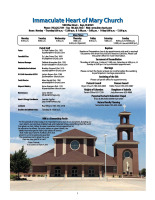 August 16, 2026  20th Sunday in Ordinary Time